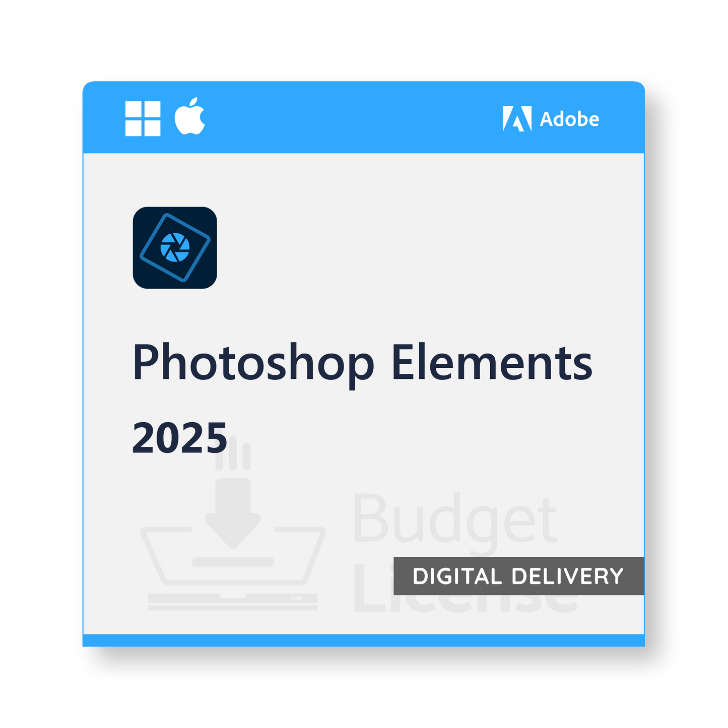 Adobe Photoshop Elements 2025 PC/MAC - Digital Delivery