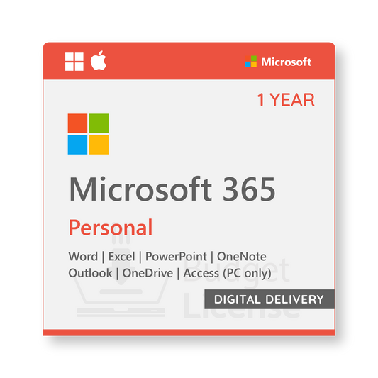 Microsoft 365 Personal | 1 Year - Digital Delivery