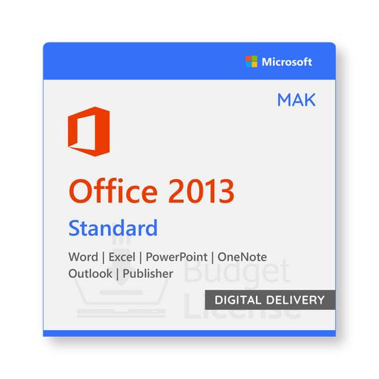 Office 2013 Standard MAK - Digital Delivery