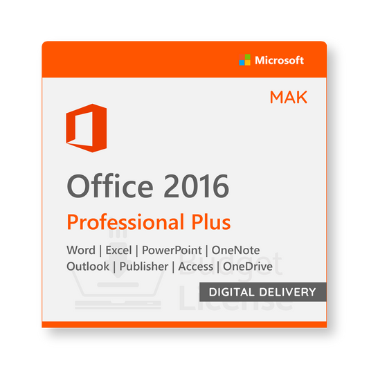 Office 2016 Professional Plus MAK - Digital Delivery