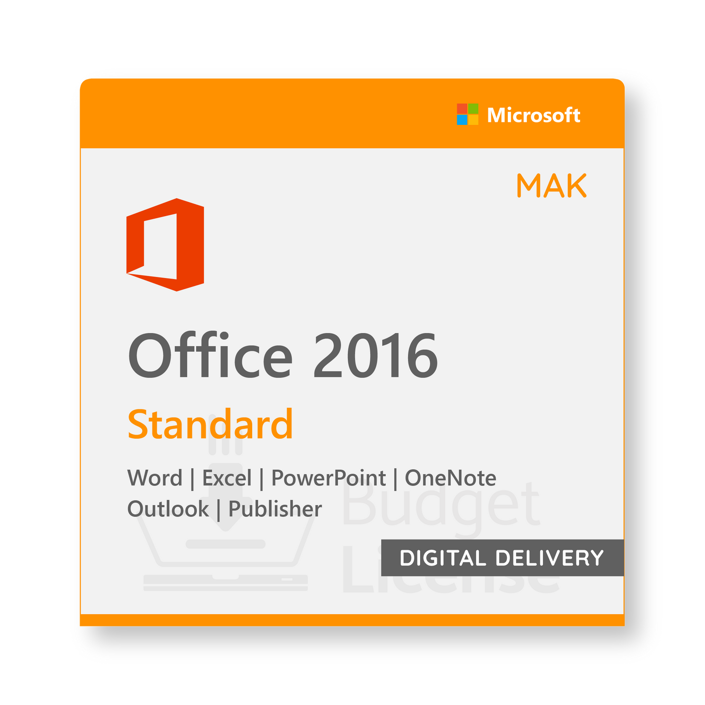 Office 2016 Standard MAK - Digital Delivery