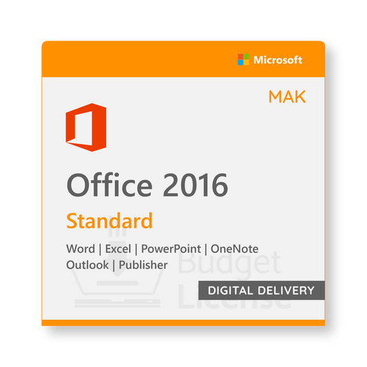 Office 2016 Standard MAK - Digital Delivery