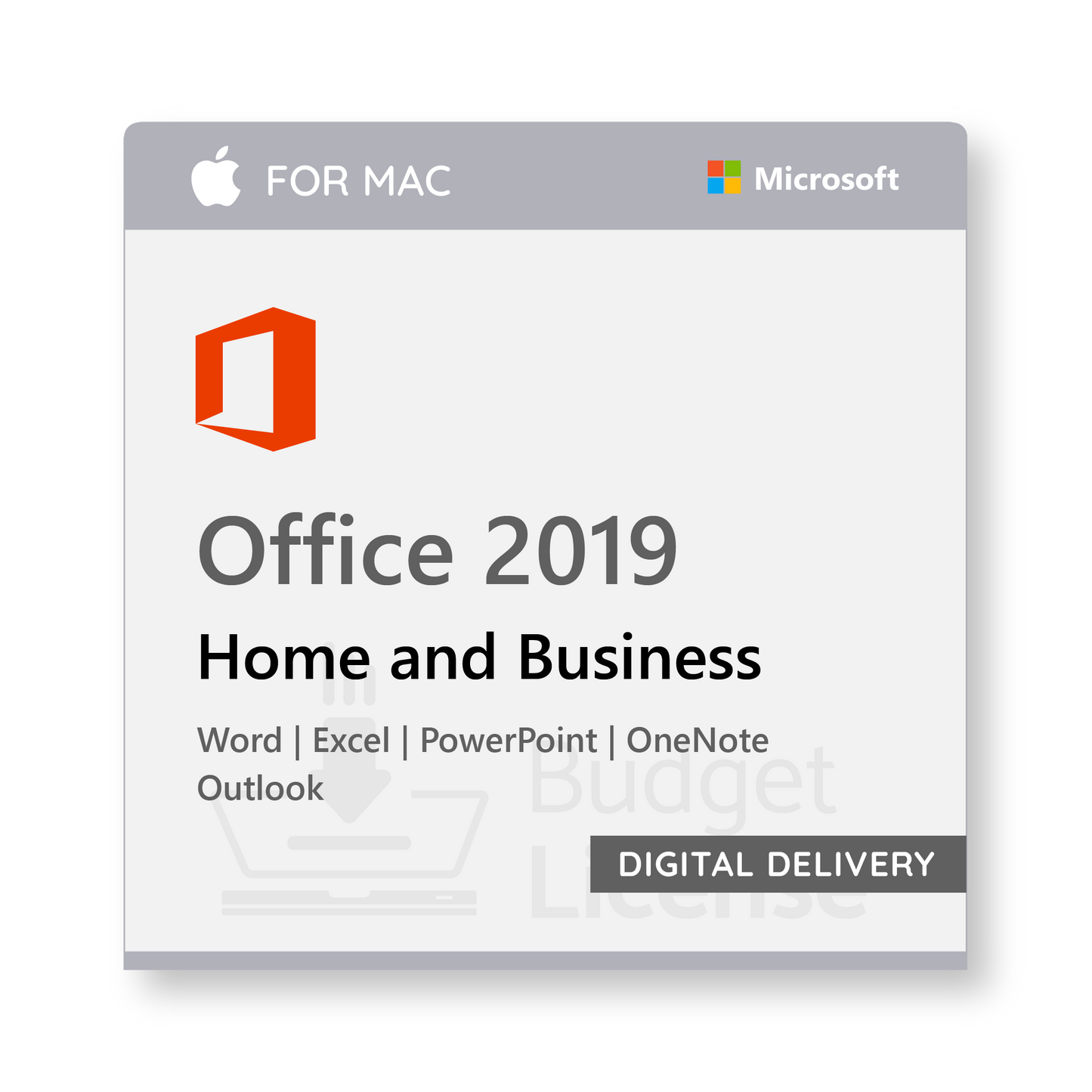 Office 2019 Home and Business for MAC - Digital Delivery