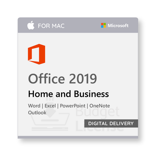 Office 2019 Home and Business for MAC - Digital Delivery