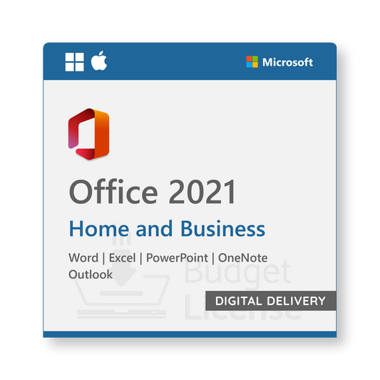 Office 2021 Home and Business PC/MAC - Digital Delivery