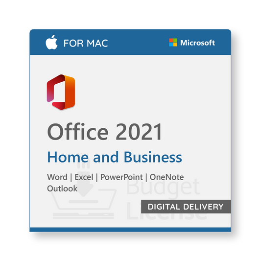 Office 2021 Home and Business for MAC - Digital Delivery