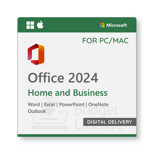 Office 2024 Home and Business PC/MAC - Digital Delivery