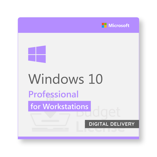 Windows 10 Professional for Workstation - Digital Delivery