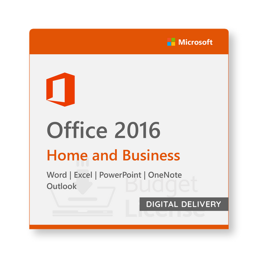 Office 2016 Home and Business - Digital Delivery