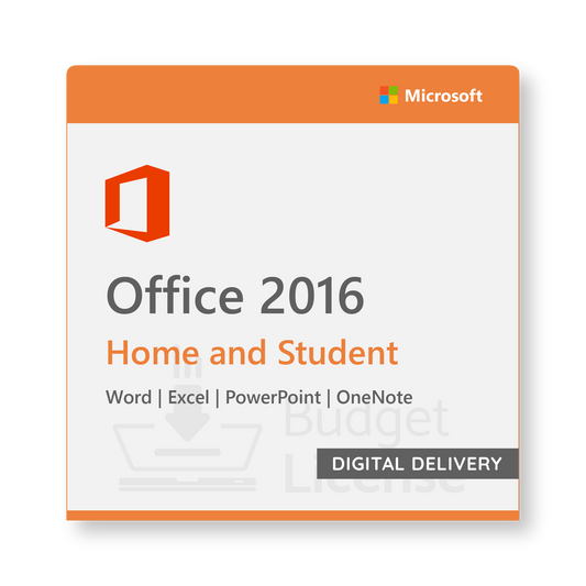 Office 2016 Home and Student - Digital Delivery