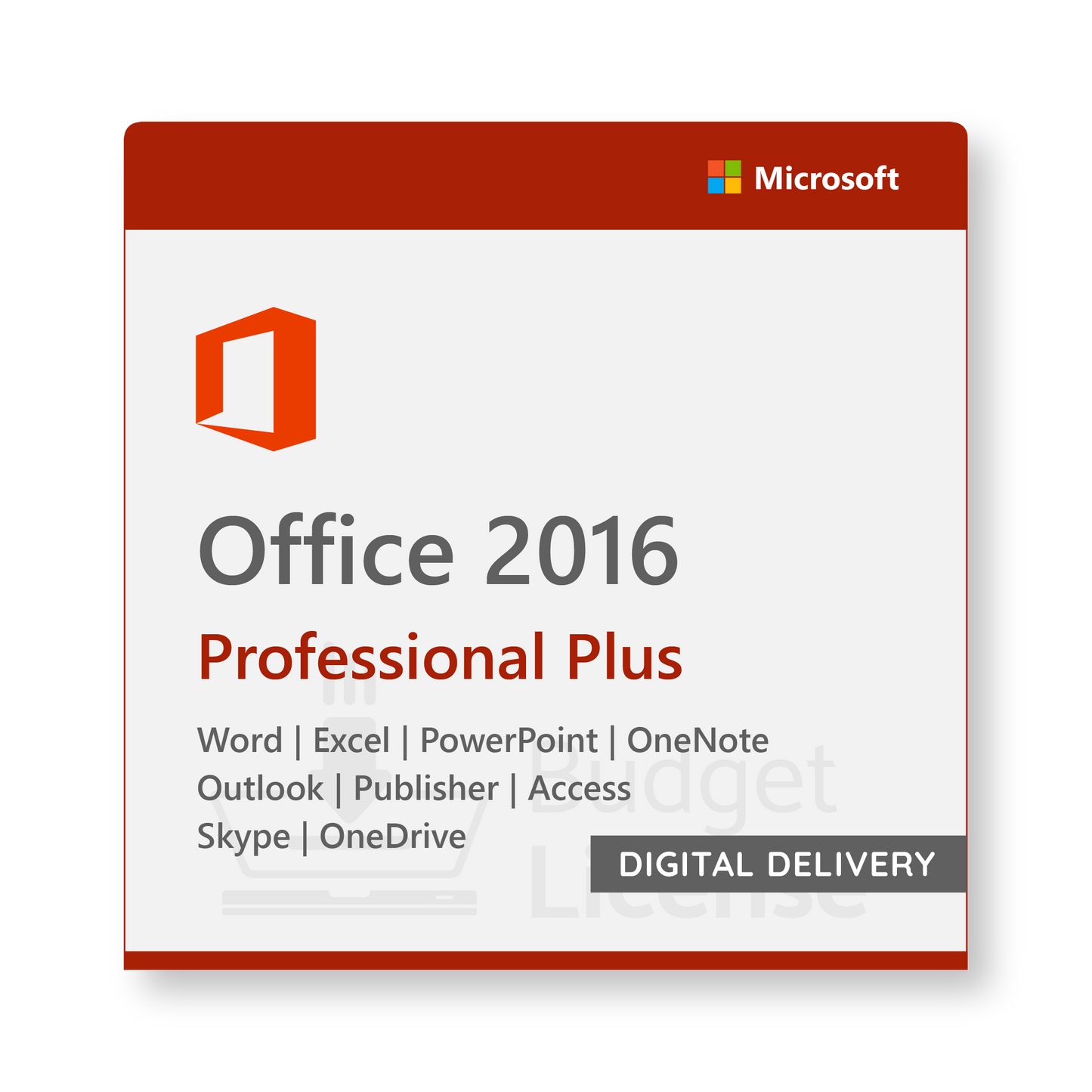 Office 2016 Professional Plus - Digital Delivery