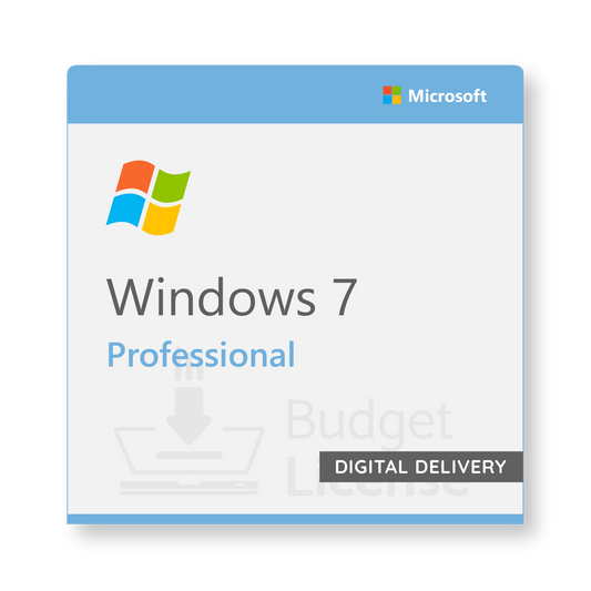 Windows 7 Professional - Digital Delivery