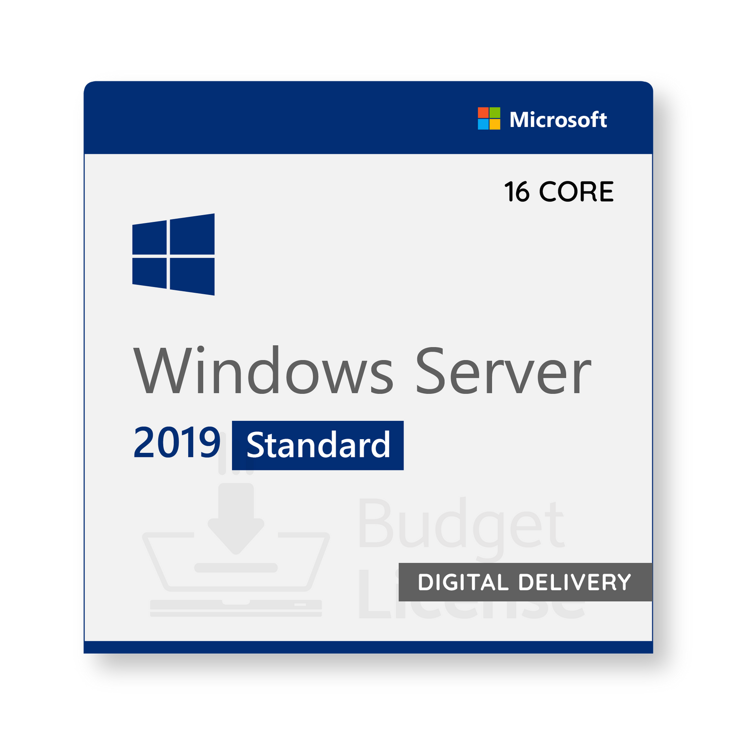 Windows Server 2019 Standard 16-core - Digital Delivery